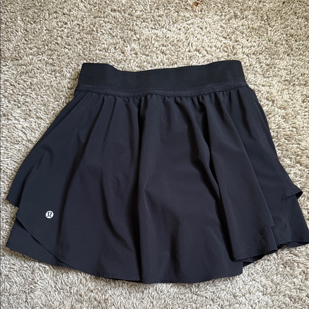 lululemon athletica Classic Black Skater Skirt